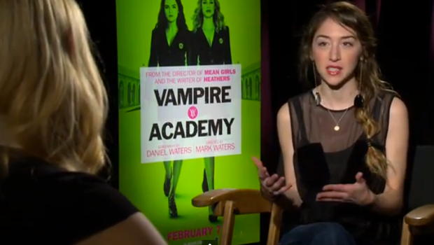 WATCH: Lucy Fry talks Getting into Character for “Vampire Academy”