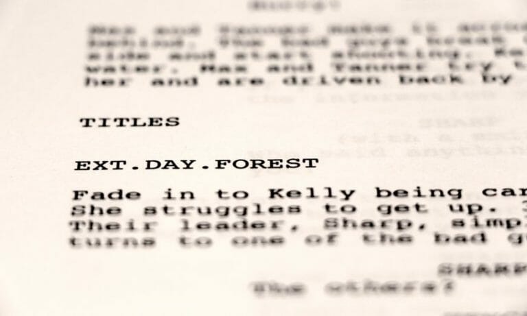 How to Write and Format a Series of Shots in Your Screenplay