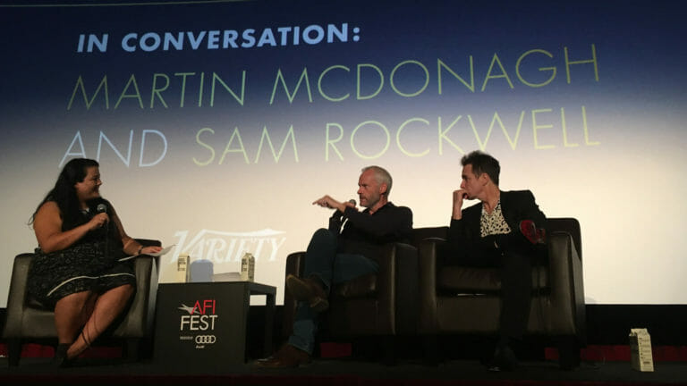 Screenwriting Lessons From Martin McDonagh and Sam Rockwell
