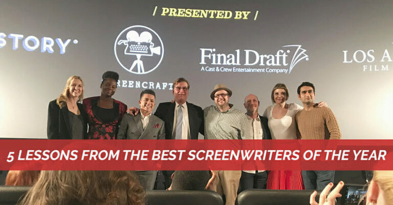 5 Lessons from the Best Screenwriters of the Year