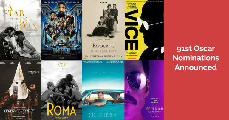 91st Oscar Nominations Announced!