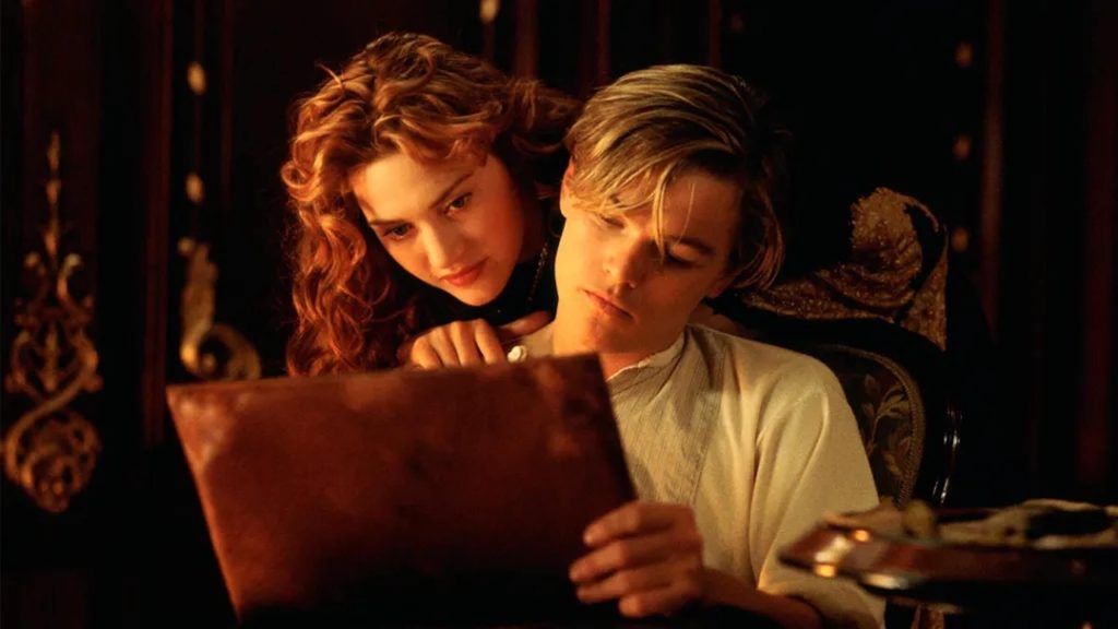 Rose looking at Jack's sketch in 'Titanic,' 10 of the Greatest Movie MacGuffins