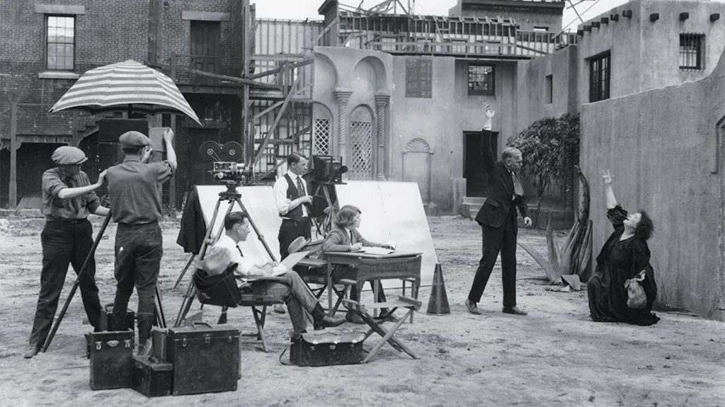 An early film set, What Is German Expressionism?